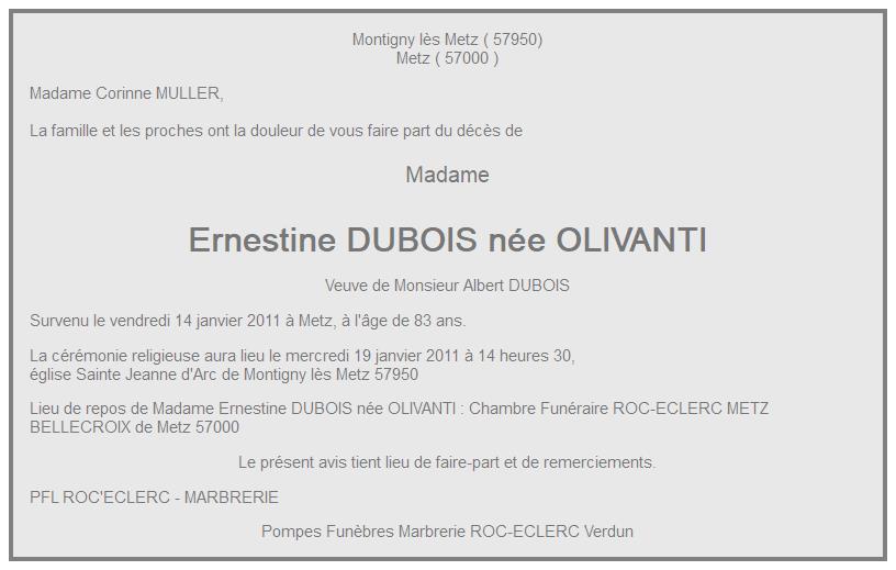 Image Annonce nécrologique