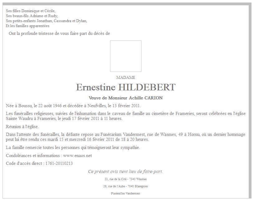 Image Annonce nécrologique