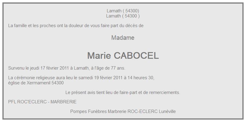 Image Annonce nécrologique