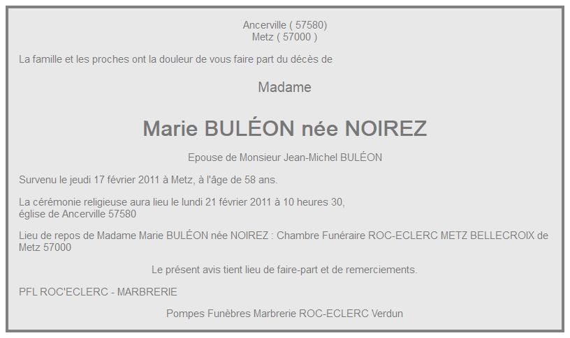 Image Annonce nécrologique