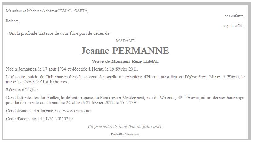 Image Annonce nécrologique