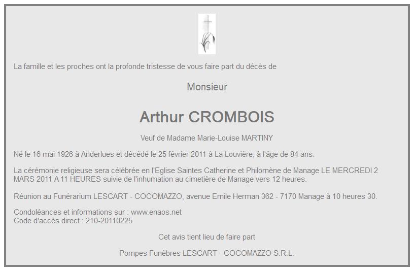 Image Annonce nécrologique