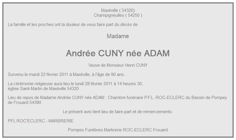 Image Annonce nécrologique