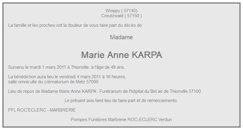 Image Annonce nécrologique