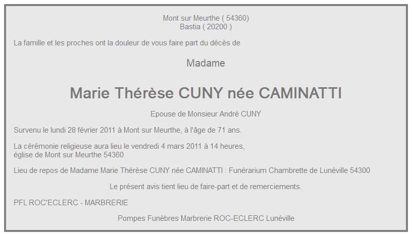 Image Annonce nécrologique