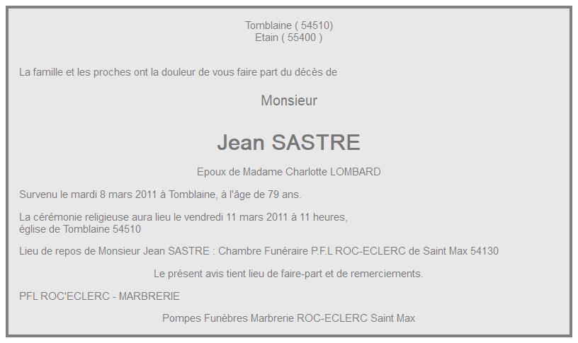 Image Annonce nécrologique