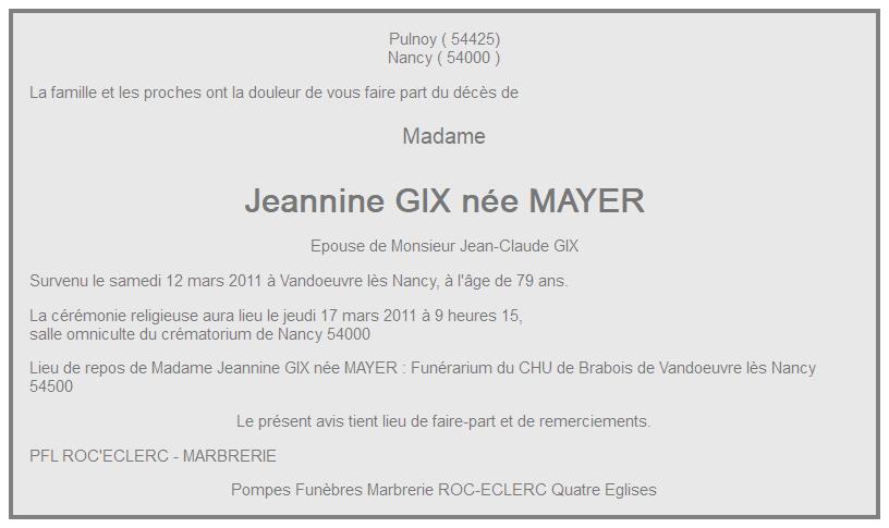 Image Annonce nécrologique