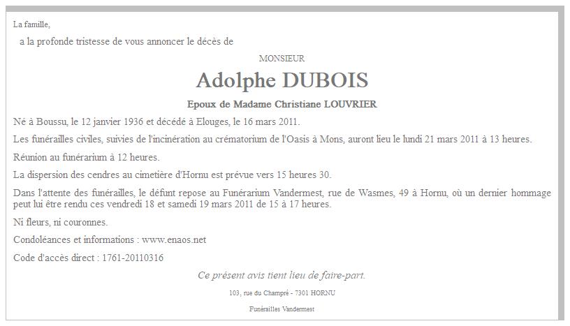 Image Annonce nécrologique