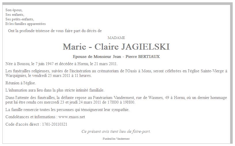 Image Annonce nécrologique