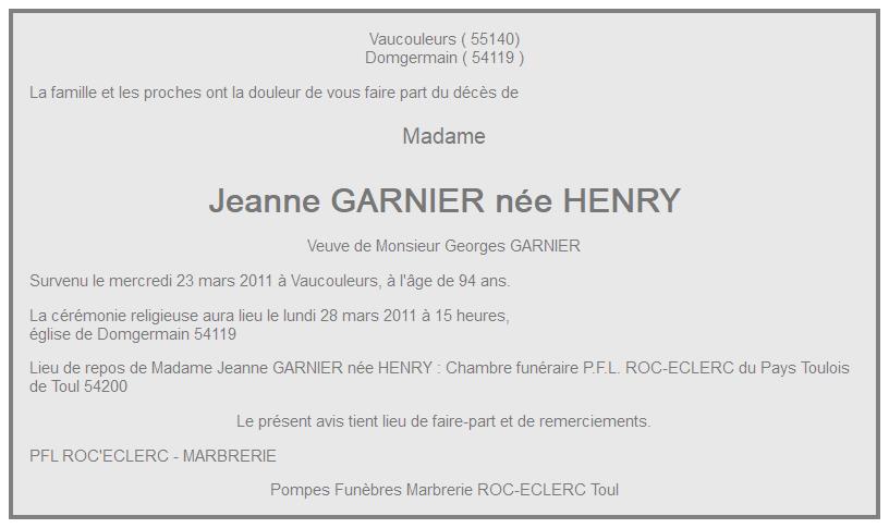 Image Annonce nécrologique
