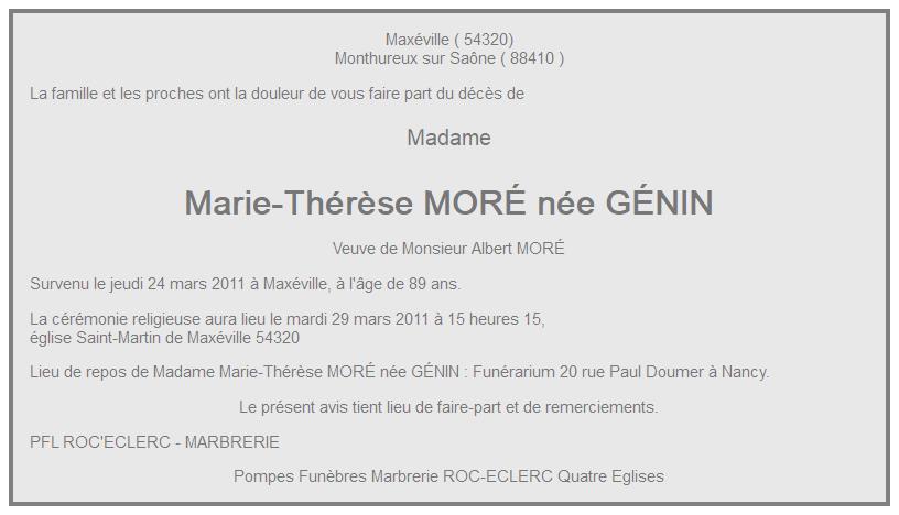 Image Annonce nécrologique