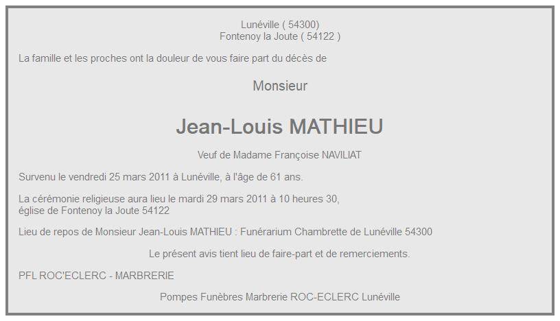 Image Annonce nécrologique