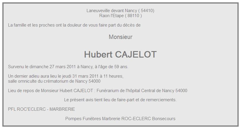 Image Annonce nécrologique