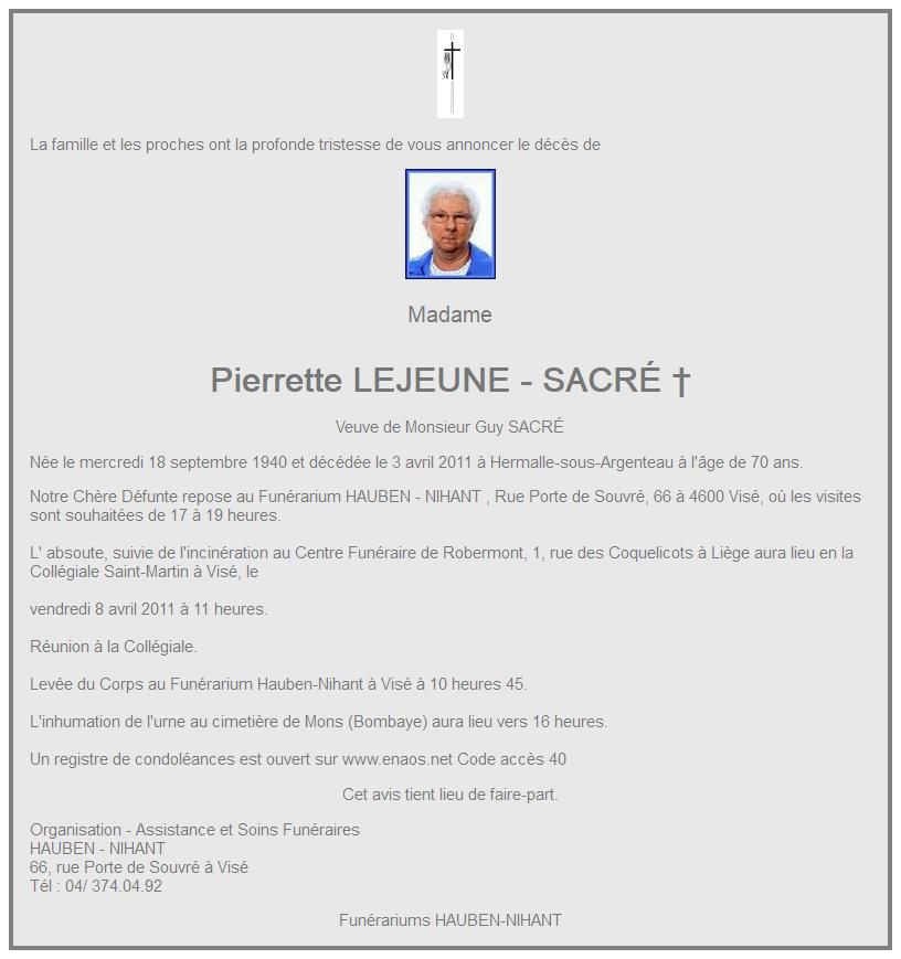 Image Annonce nécrologique