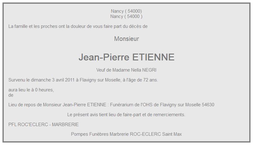 Image Annonce nécrologique