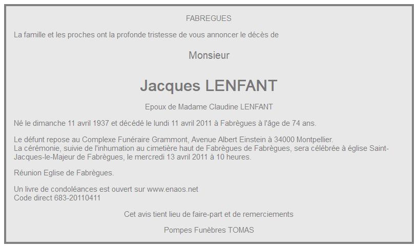 Image Annonce nécrologique