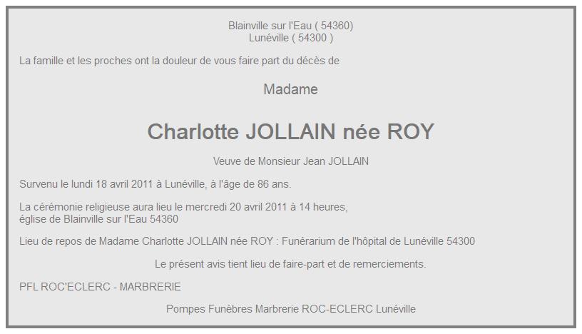 Image Annonce nécrologique