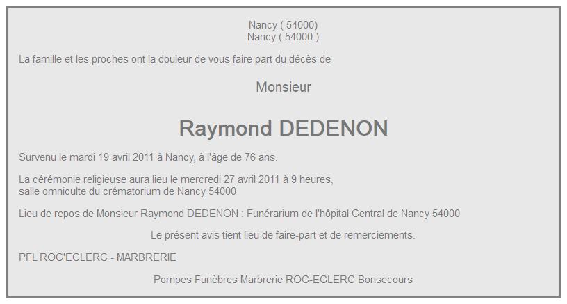 Image Annonce nécrologique