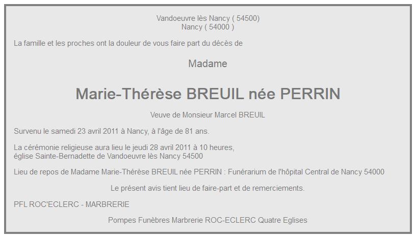 Image Annonce nécrologique