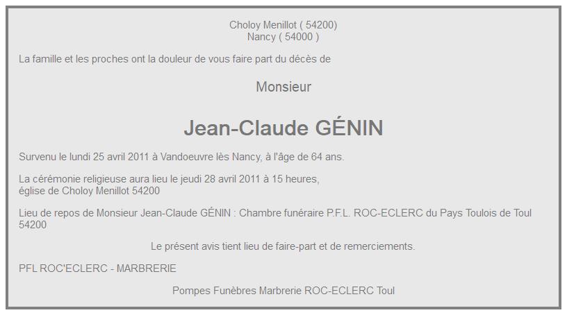 Image Annonce nécrologique