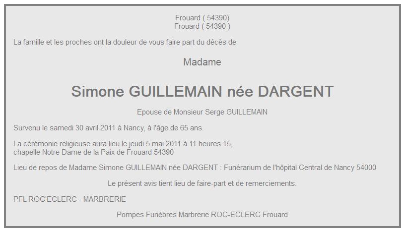 Image Annonce nécrologique