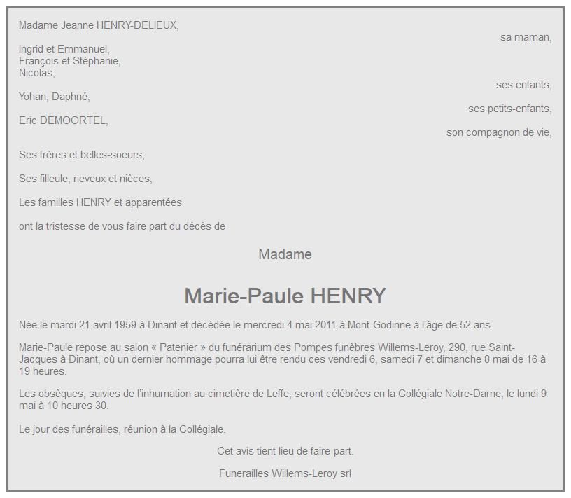 Image Annonce nécrologique