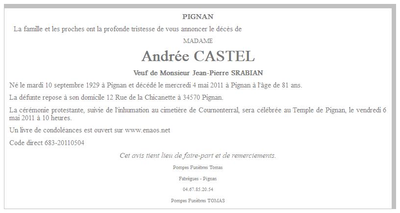 Image Annonce nécrologique