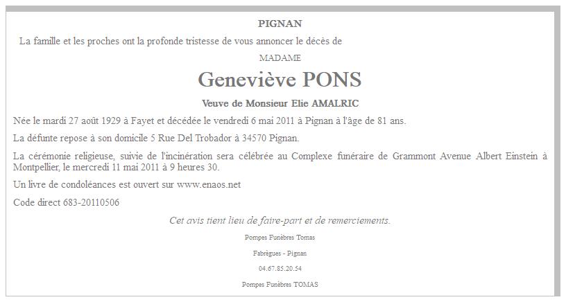 Image Annonce nécrologique