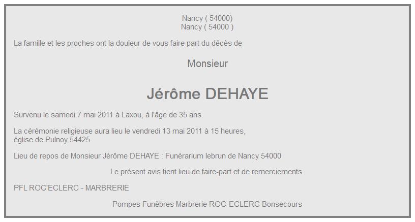 Image Annonce nécrologique
