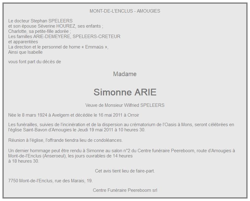 Image Annonce nécrologique