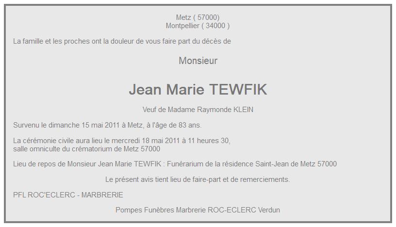 Image Annonce nécrologique