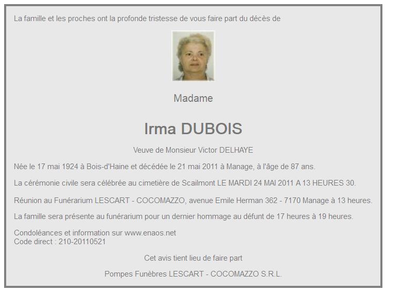 Image Annonce nécrologique