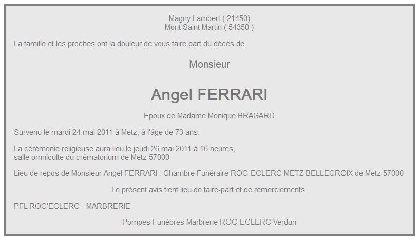 Image Annonce nécrologique