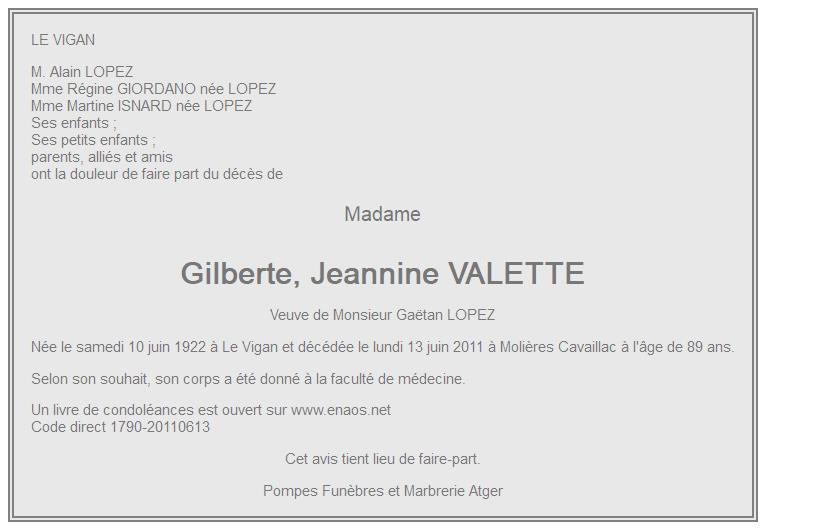 Image Annonce nécrologique