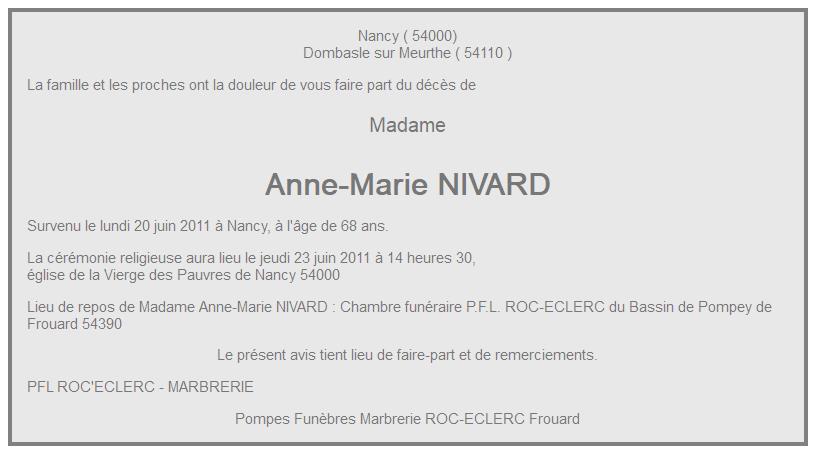 Image Annonce nécrologique