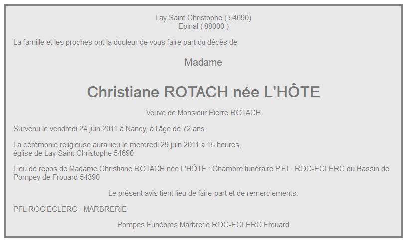 Image Annonce nécrologique