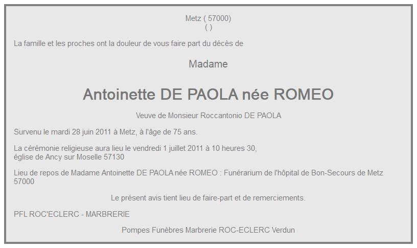 Image Annonce nécrologique