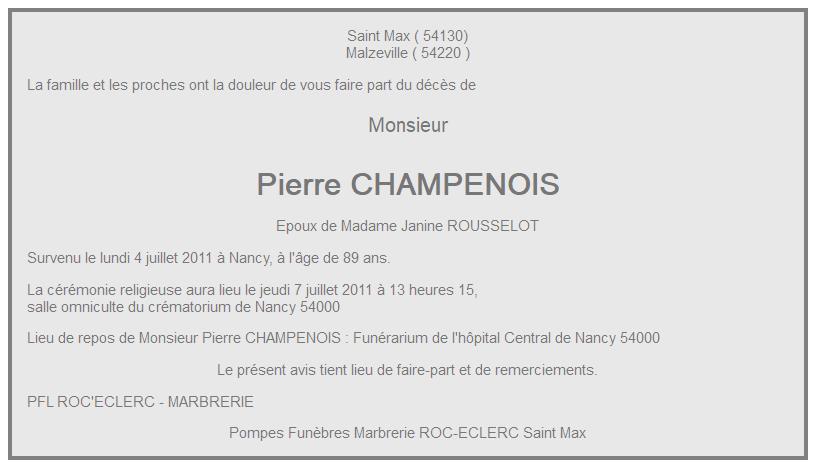 Image Annonce nécrologique