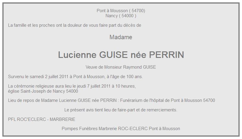 Image Annonce nécrologique