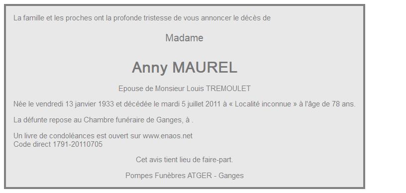 Image Annonce nécrologique