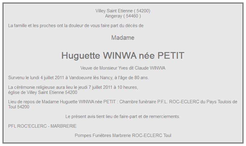 Image Annonce nécrologique