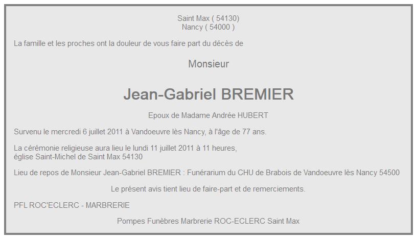 Image Annonce nécrologique