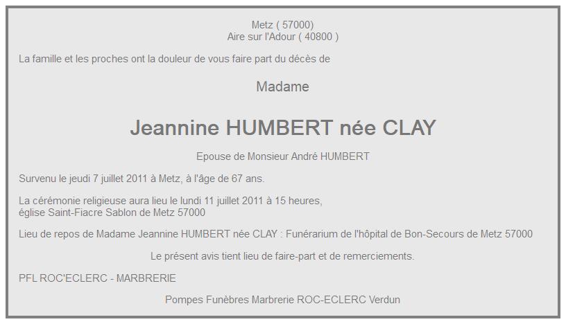 Image Annonce nécrologique