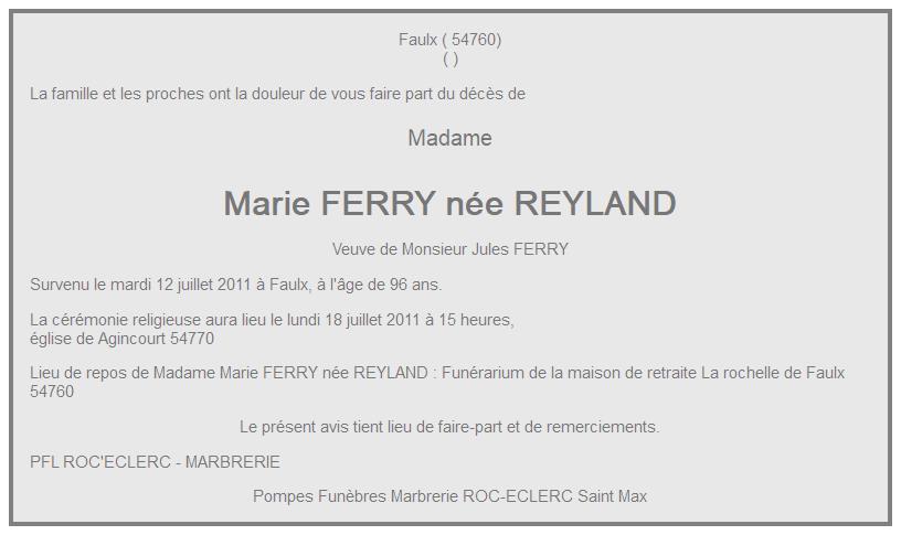 Image Annonce nécrologique