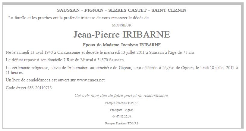 Image Annonce nécrologique