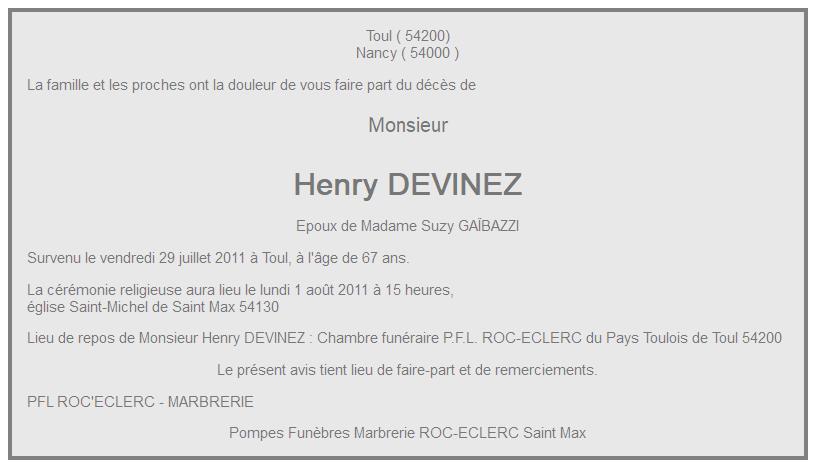 Image Annonce nécrologique