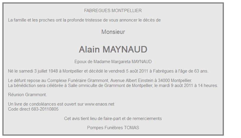 Image Annonce nécrologique