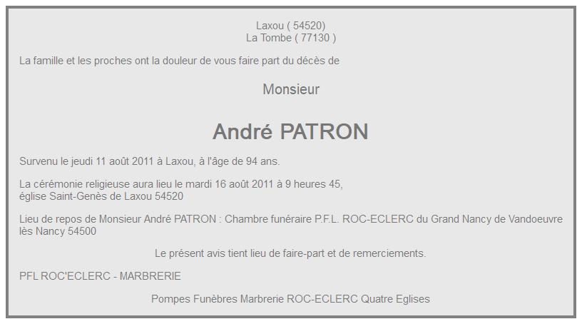 Image Annonce nécrologique