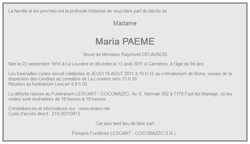 Image Annonce nécrologique