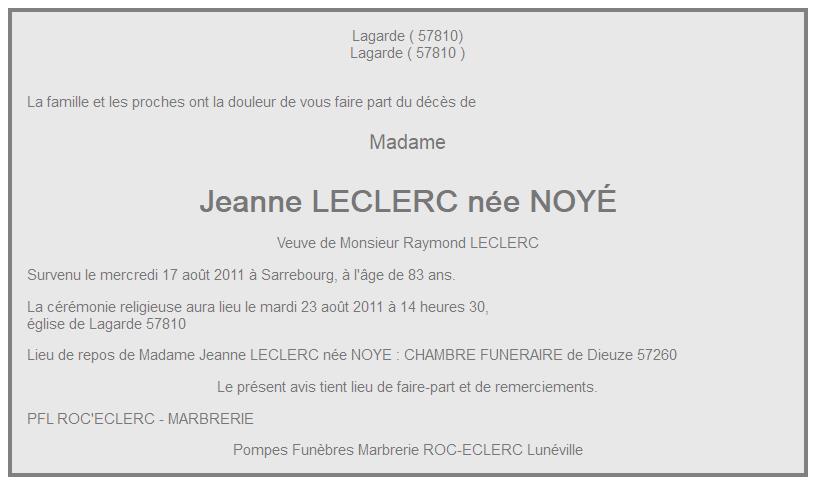 Image Annonce nécrologique